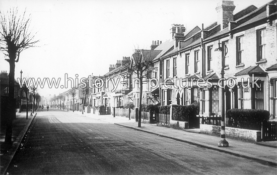 Brookscroft Road, Walthamstow, London. c.1950's.